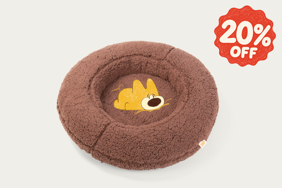 Shorty Cuddler Dog Bed - Moose