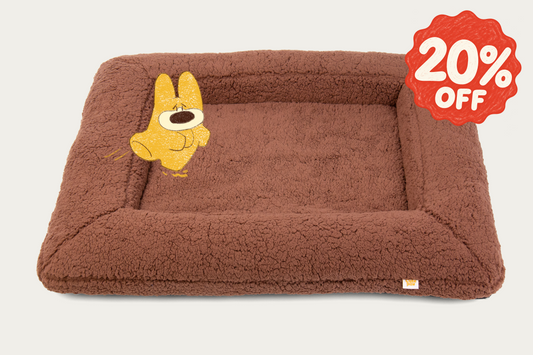 Shorty Ortho Square Dog Bed - Moose