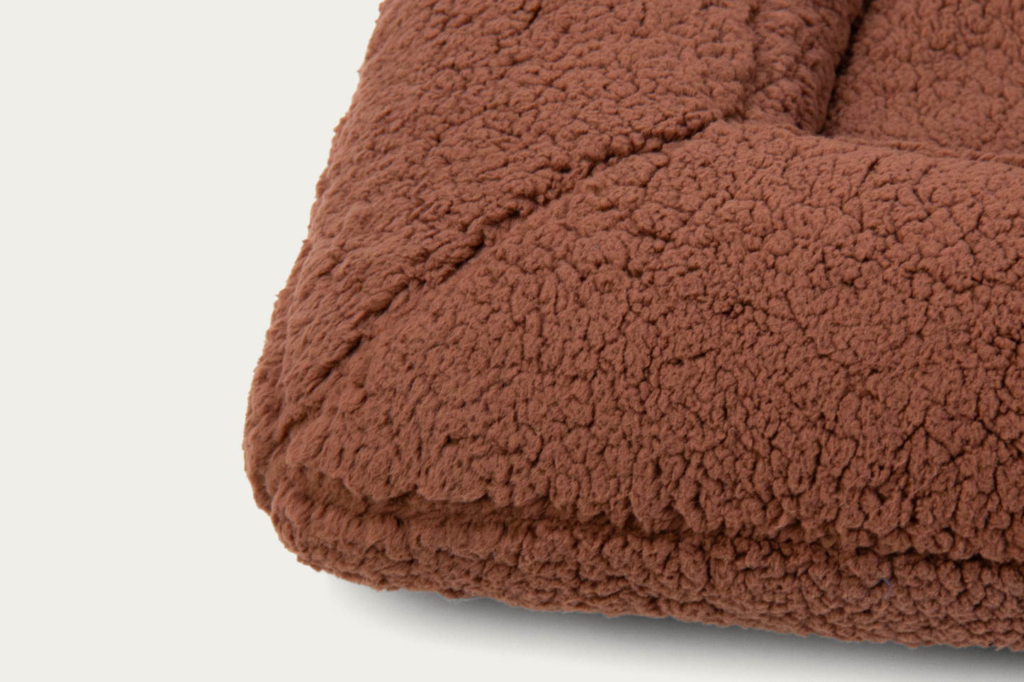 Shorty Orthopaedic Square Dog Bed - Mocha Brown